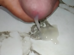 Little dick cum