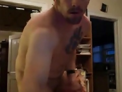 Hot hunk dude having fun