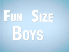 FunSizeBoys - Enormous parent breeds young little youngster Austin on patio