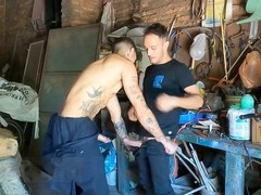 Stranded on the road, Nico Ruiz needs some naughty help from Crixxx Nie