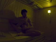 Smuggled A Small Camera Into A Public Sauna And Started Playing With Myself