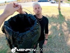 MenPov Park Employee Gets Picked Up For Hook-up