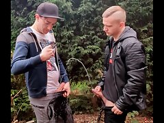 outdoor piss fun