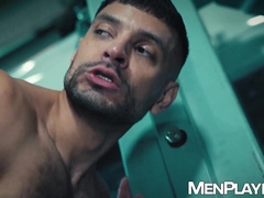 Denis Vega stretches Oskar Ivans tight ass with his muscular cock