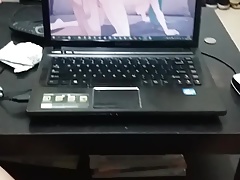 Fapping to Morrigan (DS) getting fucked