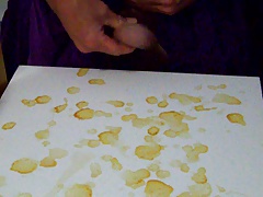 See Blog: Cum Painting.