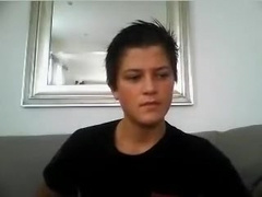 Hottest male in best handjob, solo male homosexual adult clip