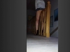 Kinky Cowgirl Sissy Slut Rides a Sex Toy