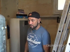 gargling rreal hetero employees witm jism facehole in exhib publi