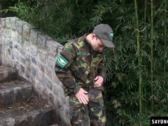 Jordi Leonard catches Rick Lennon playing with a dildo and fucks him