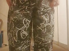 wetting jogging pants