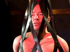 Muscular Draven Navarro and Alex Hawk play BDSM games