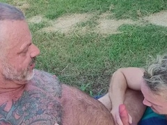 The Trough - Rough Cut: Wild outdoor oral and anal invasion with gay European bears