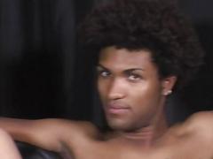 Free gay sex vid with a hot interracial couple