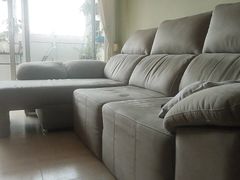 This big cock jerking off in the sofa