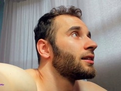 Hairy cam guy gets anal pounded