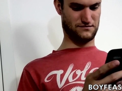 Blonde Inked Twink Harper White Bareback Doggystyle Fucked