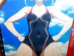 Cum Tribute - Swmsuit Rachel Alucard (BlazBlue Alter Memory)