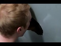 Glory hole cock sucking and the fucking