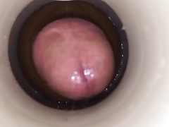 Sperm receptacle by cum cam man