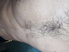 Nude boy oil masturbating and lot of cum