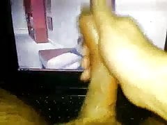Hot blonde slut made me blast huge cumshots on her
