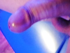 My Hard Cock in the tanning Salon