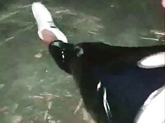 Slutboyben CAM4 Sexy Latex Pig in Public