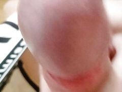 Seeing the bare ass of a transsexual neighbor, I could not help but play pranks with my fat snake  #8