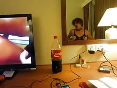 Asian Satanic Sissy Bitch Plays Herself 1