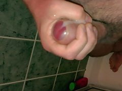 Massive Dripping Shower Cumshot