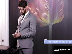 Sexy AF Billionaire Tricks Bearded Muscle Into Fucking Him