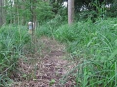 OUTDOOR HAWIAN GRASS SKIRT WALK WITH BONER