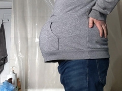 Abdomen Inflation in Clothes