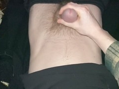 Outdoor handjob session between two guys