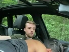 YesBrawn And Alpha Bottom Shag Outside