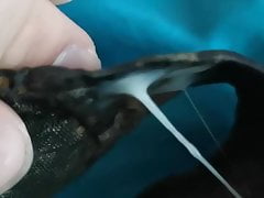 cum in very soiled silk panties