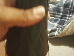 Masturbating with my anal Fleshlight