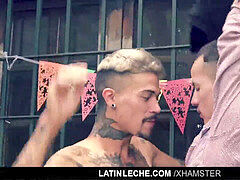 LatinLeche - eyeing My tatted Latino bf Get Fucked