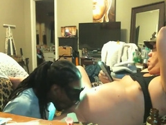 Fucking Creampied A Tasty Smooth Black Manpussy Twice