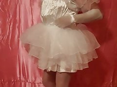 WHITE SISSY WEDDING DRESS