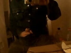 during the move