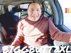 Outdoor public fun with chubby gay buddies