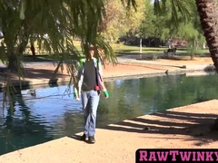 RawTwinkys.com - Michael Klein and Kyle Rhodes enjoy no condom doggy style bang-out