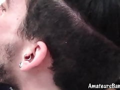 Reality amateur video of bald mature dude banging youngster