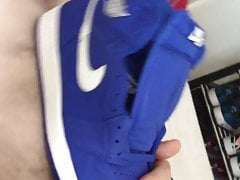 Jerking off on my Nike Jordans