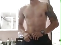 Striping, dancong and jerking, hot twink