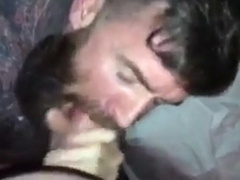 Tatted Daddy Shows Off His Amazing Blowjob Skills