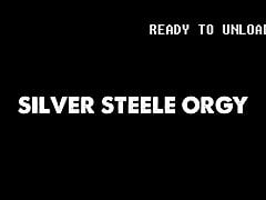 Silver Steele Takes Seven Different Dicks!