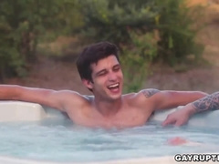 Mature Burly Parent Coming Out at a Soiree